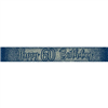 Banner Foil Glitter Navy 60th 27m