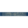 Banner Foil Glitter Navy 80th 27m