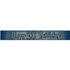 Banner Foil Glitter Navy 90th 27m