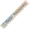 Banner Foil Happy Anniversary Prismatic