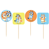 Bluey Cupcake Picks 24PK