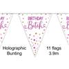 Bunting Birthday Bitch 39m