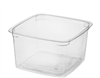 CASTAWAY CLEAR CONTAINER SQUARE 300ML 25PK