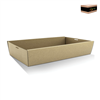 CATER BOX ONLY RECTANGLE LARGE BROWN 50CTN