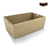 CATER BOX ONLY RECTANGLE SMALL BROWN 50CTN