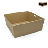 CATER BOX ONLY SQUARE SMALL KRAFT 100CTN