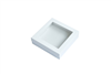 CATER BOX SQUARE SMALL WITH LID WHITE EACH