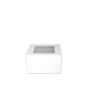 Cake Box Tall White 10x10x6