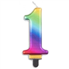 Candle 1 Jumbo Rainbow 431231