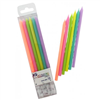 Candles Slim Neon 12Pk