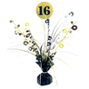 Centrepiece Black  Gold 16TH