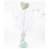 Centrepiece Iridescent hearts