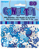 Confetti Glitz Blue 80th