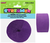 Crepe Streamer Pretty Purple 24M