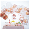 DIY Balloon Garland Kit Rose Gold 