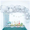 DIY Balloon Garland Kit Silver