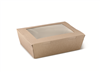 Detpak Lunch Box Large Window Brown 200 Carton