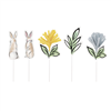 Easter Dainty Cake Topper 5pk