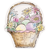 Easter Paper Plate Basket Shape 8pk