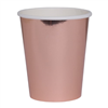 Five Star Paper Cup Met Rose Gold 260ML 20 Pack