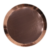 Five Star Paper Round 7 Snack Plate Metallic Rose Gold 20PK