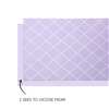 Five Star Paper Table Runner Reversible Pastel Lilac 