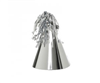 Five Star Party Hat With Tassel Topper Metallic Silver 10 Pack