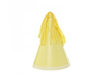 Five Star Party Hat With Tassel Topper Pastel Yellow 10 Pack