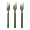 Five Star Reusable Fork Eucalyptus 20pk