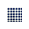 Gingham Blue Lunch Napkin 25pk