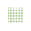 Gingham GreenLunch Napkin 25pk