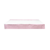 Gingham Pink Paper Rect Tcover