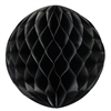 Honeycomb Ball Black 25Cm