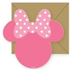 INVITATIONS DISNEY MINNIE 8PK E5866 