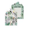 INVITATIONS JUNGLE 8PK E8355