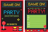 INVITATIONS TEEN ARCADE 20PK E4705