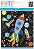 LOOT BAGS OUTER SPACE 8PK UNQ 73273