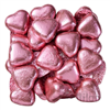 Lolliland Milk Chocolate Hearts Pink 500G