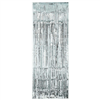 Metallic Foil Curtain Silver