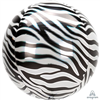 ORBZ ANIMAL PRINT ZEBRA UNINFLATED