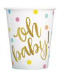 Oh Baby Paper Cup 9Oz 8Pk