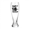 PILSNER BIRTHDAY 18TH GLASS