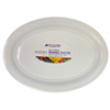 PLATTER LARGE OVAL WHITE ALPEN 376537