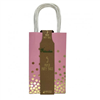 Paper Bag Pink With Gold Dots 5PK