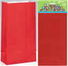 Paper Bags Ruby Red 12 Pack