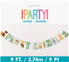 Pawty Animal Dog Letter Banner 274m