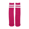 Pink Stripe Knee High Socks 40cm