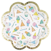 Rainbow Birthday Sweets Plate 825 8PK