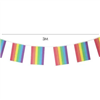 Rainbow Flag Bunting 3m