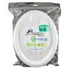 White Oval Reusable Plastic Plate 20pk